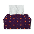 Halloween Stars Pattern Print Rectangle Tissue Box Cover
