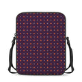 Halloween Stars Pattern Print Rectangular Crossbody Bag