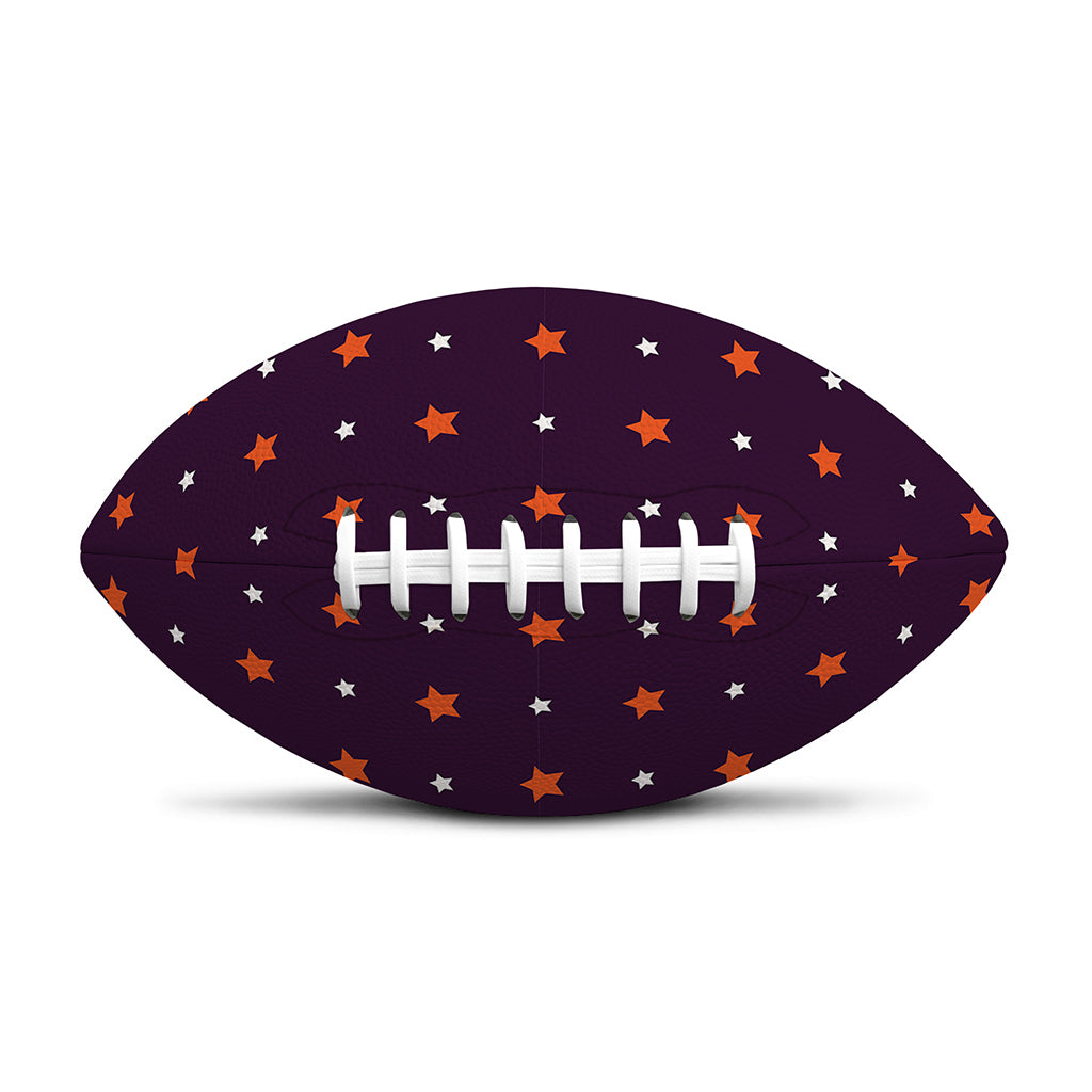 Halloween Stars Pattern Print Rugby Ball