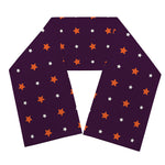 Halloween Stars Pattern Print Scarf