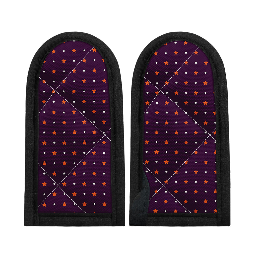 Halloween Stars Pattern Print Skillet Handle Cover