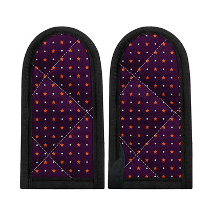 Halloween Stars Pattern Print Skillet Handle Cover