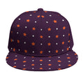 Halloween Stars Pattern Print Snapback Cap