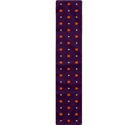Halloween Stars Pattern Print Table Runner