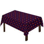 Halloween Stars Pattern Print Tablecloth