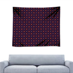 Halloween Stars Pattern Print Tapestry