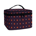 Halloween Stars Pattern Print Travel Makeup Bag