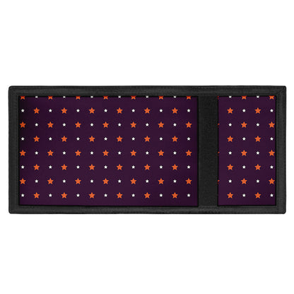 Halloween Stars Pattern Print Trifold Wallet