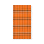 Halloween Tattersall Pattern Print Baby Crib Sheet