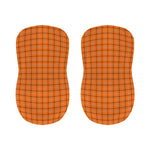 Halloween Tattersall Pattern Print Bar Stool Covers