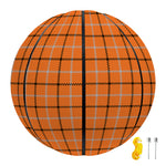 Halloween Tattersall Pattern Print Basketball