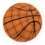 Halloween Tattersall Pattern Print Basketball