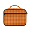 Halloween Tattersall Pattern Print Briefcase Bible Bag