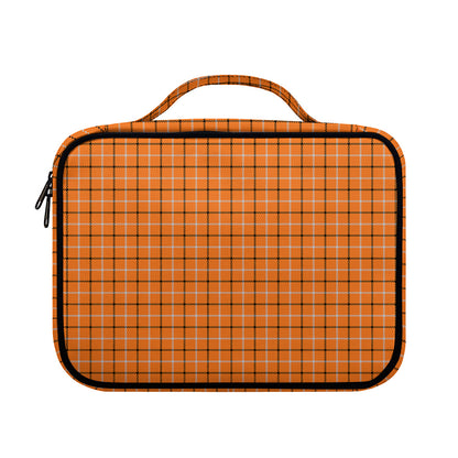 Halloween Tattersall Pattern Print Briefcase Bible Bag