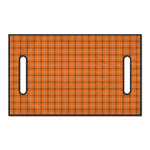 Halloween Tattersall Pattern Print Golf Cart Seat Cover