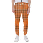 Halloween Tattersall Pattern Print Scuba Joggers