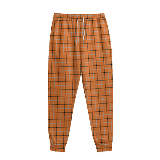 Halloween Tattersall Pattern Print Sweatpants