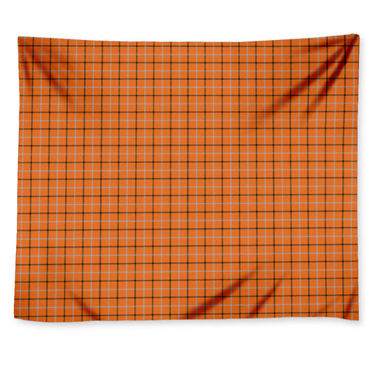 Halloween Tattersall Pattern Print Tapestry