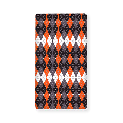 Halloween Themed Argyle Pattern Print Baby Crib Sheet