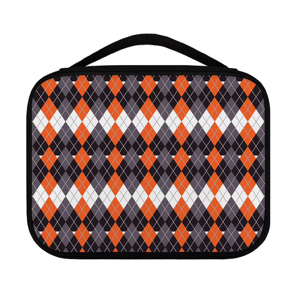 Halloween Themed Argyle Pattern Print Classic Bible Case