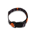 Halloween Themed Argyle Pattern Print Dog Collar