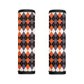Halloween Themed Argyle Pattern Print Handle Covers