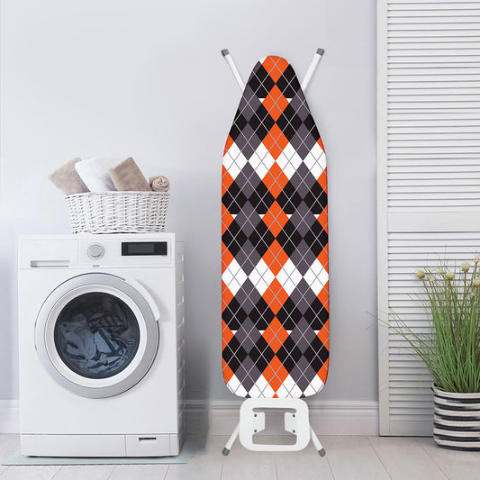 Halloween Themed Argyle Pattern Print Ironing Board Cover