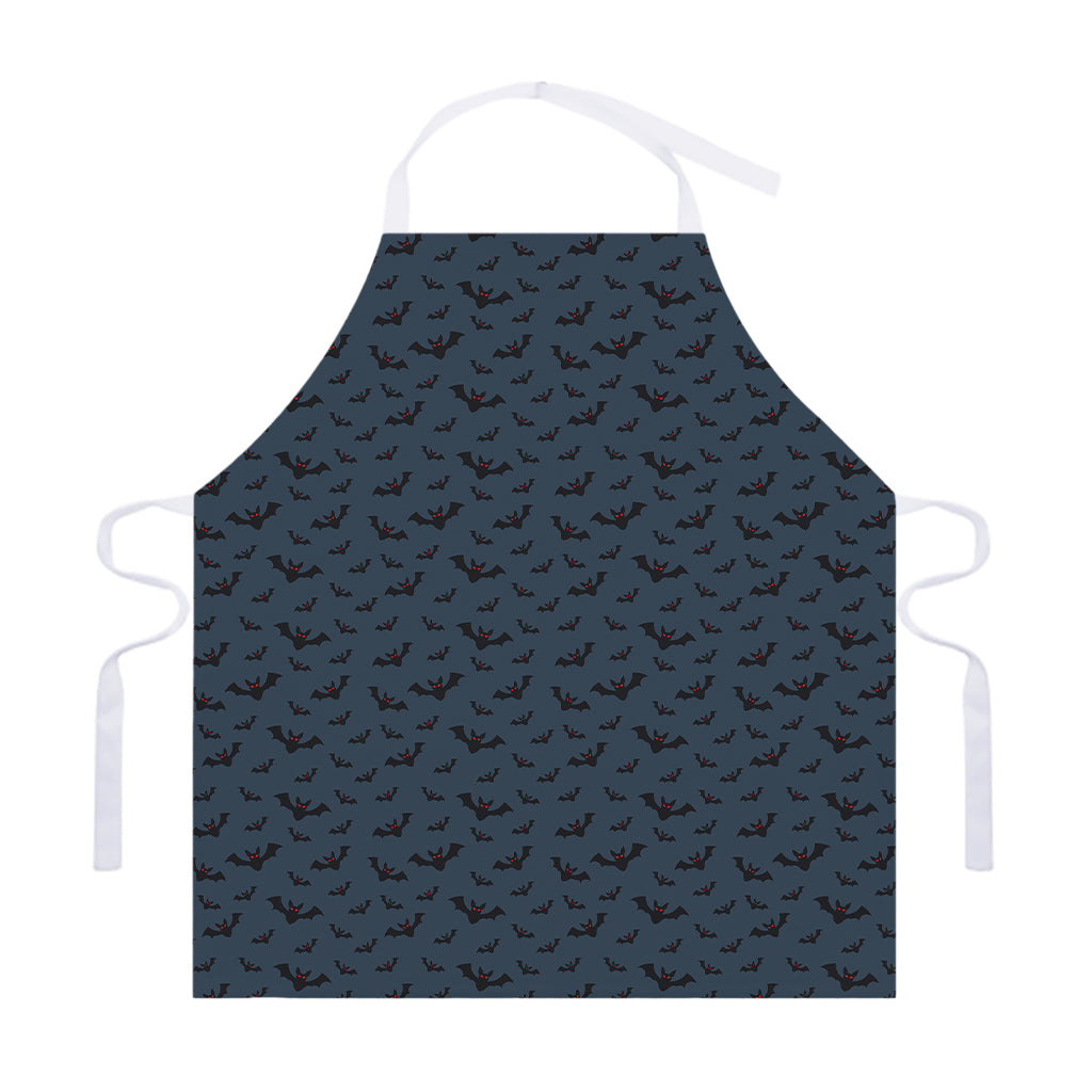 Halloween Vampire Bat Pattern Print Adjustable Apron