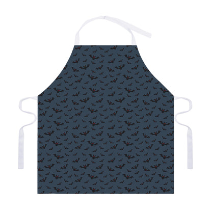 Halloween Vampire Bat Pattern Print Adjustable Apron