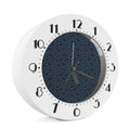 Halloween Vampire Bat Pattern Print Alarm Clock