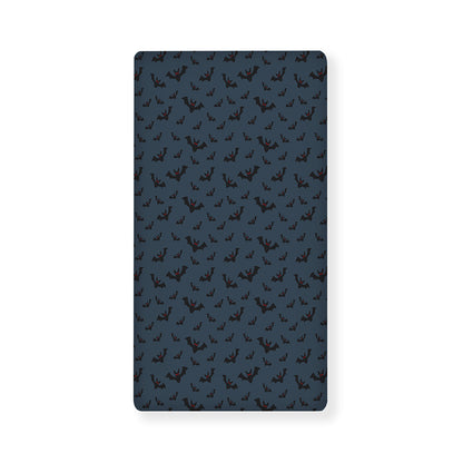 Halloween Vampire Bat Pattern Print Baby Crib Sheet