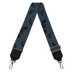 Halloween Vampire Bat Pattern Print Bag Strap