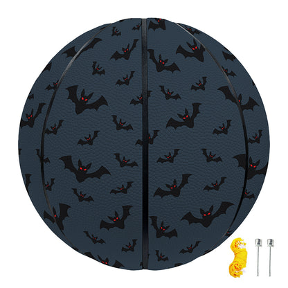 Halloween Vampire Bat Pattern Print Basketball