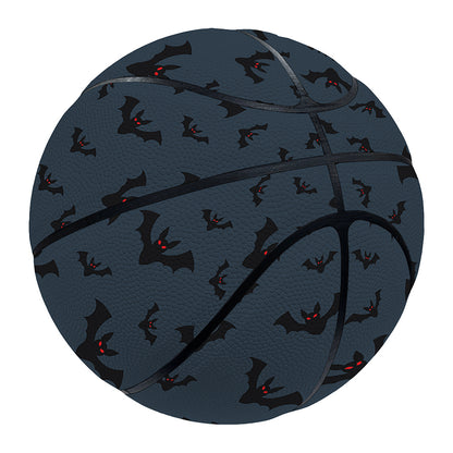 Halloween Vampire Bat Pattern Print Basketball