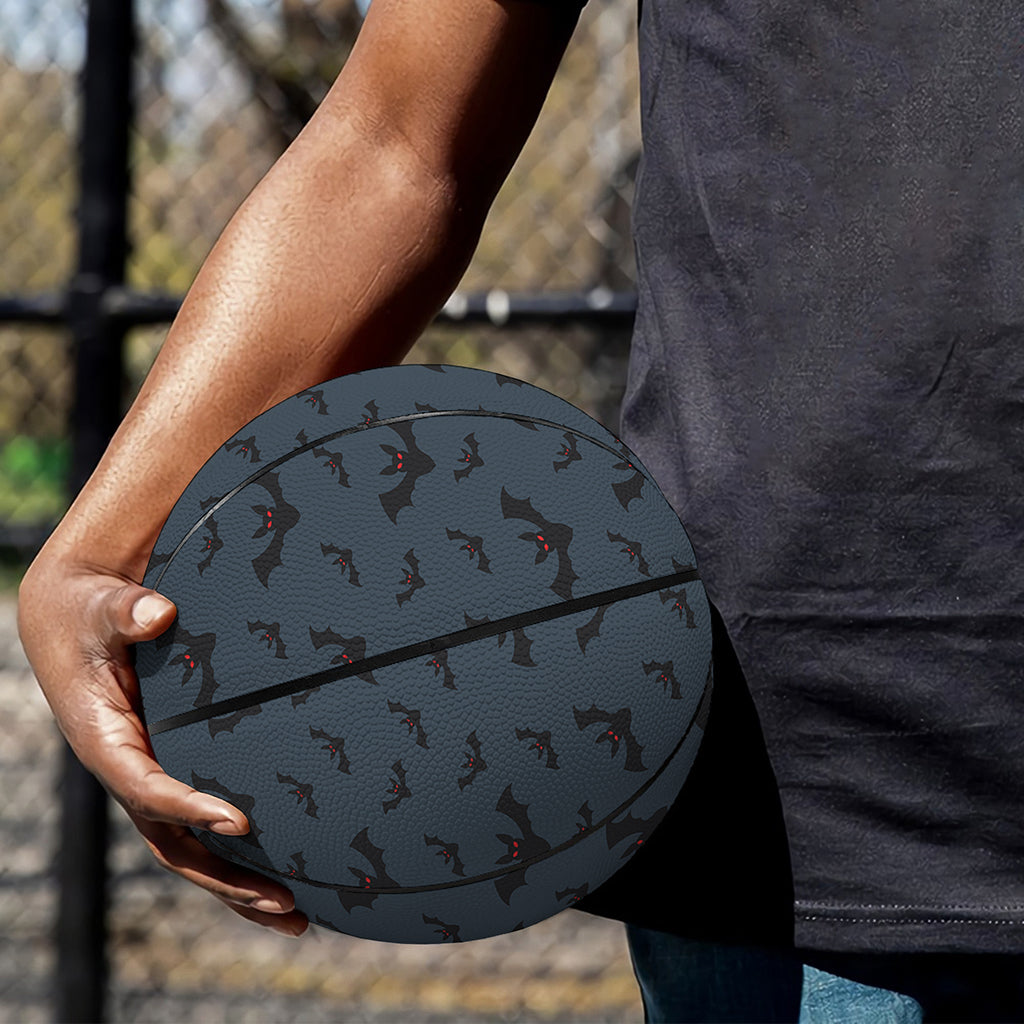 Halloween Vampire Bat Pattern Print Basketball