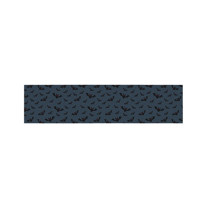 Halloween Vampire Bat Pattern Print Bed Runner