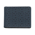 Halloween Vampire Bat Pattern Print Bifold Wallet