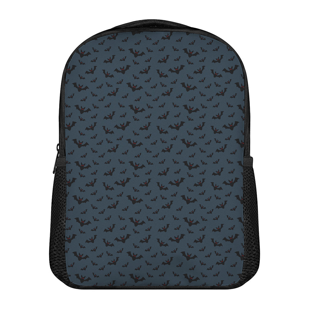 Halloween Vampire Bat Pattern Print Casual Backpack
