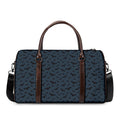 Halloween Vampire Bat Pattern Print Duffel Bag