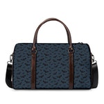 Halloween Vampire Bat Pattern Print Duffle Bag