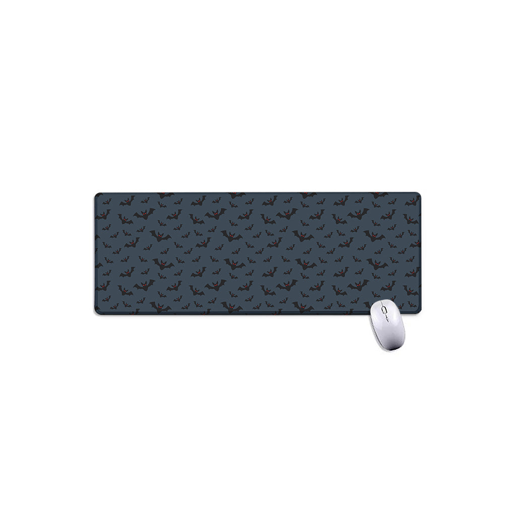 Halloween Vampire Bat Pattern Print Extended Mouse Pad