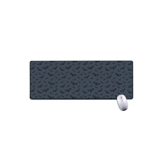 Halloween Vampire Bat Pattern Print Extended Mouse Pad