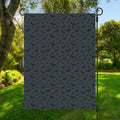 Halloween Vampire Bat Pattern Print Garden Flag