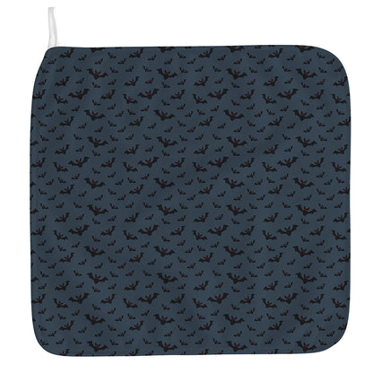 Halloween Vampire Bat Pattern Print Hand Towel