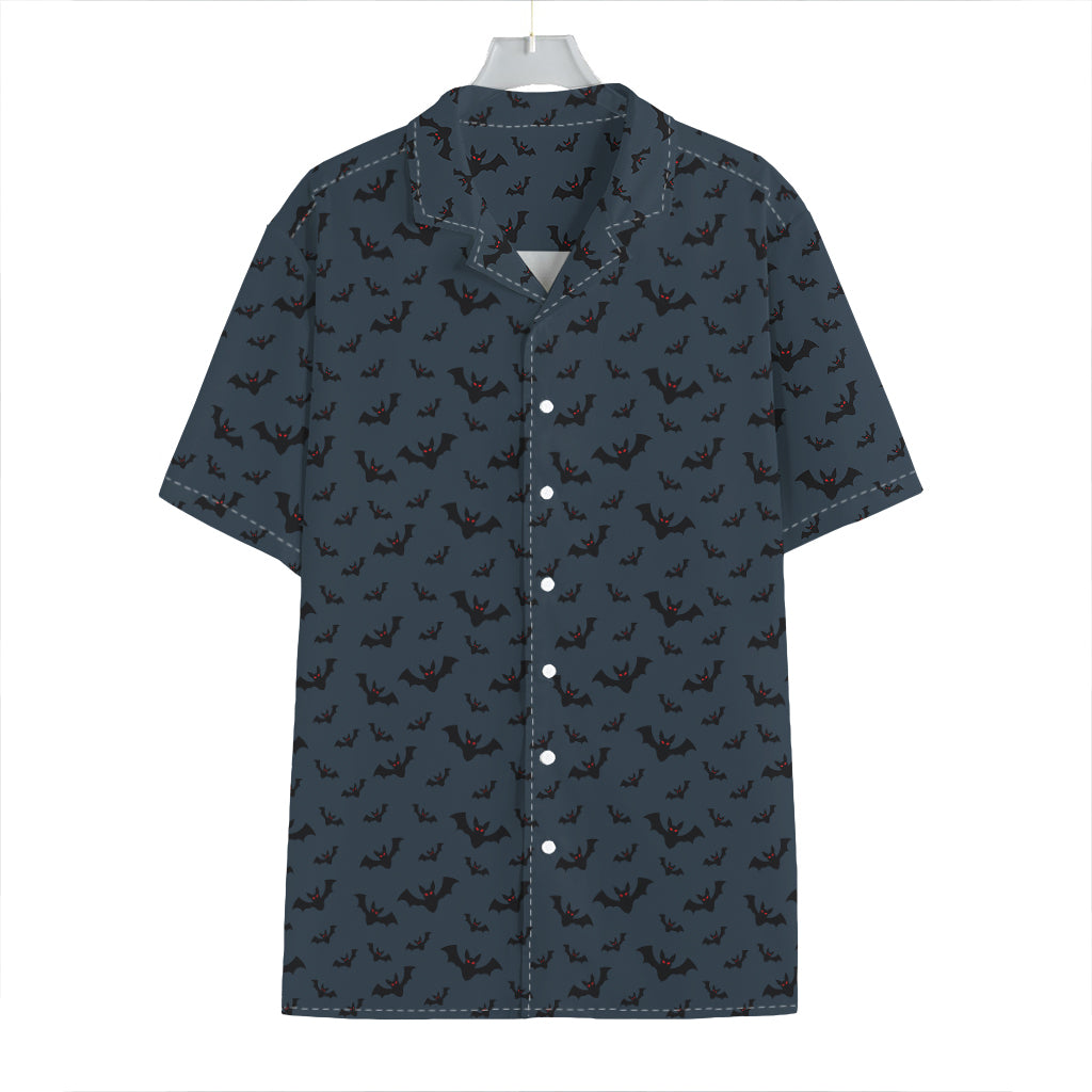 Halloween Vampire Bat Pattern Print Hawaiian Shirt