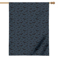 Halloween Vampire Bat Pattern Print House Flag