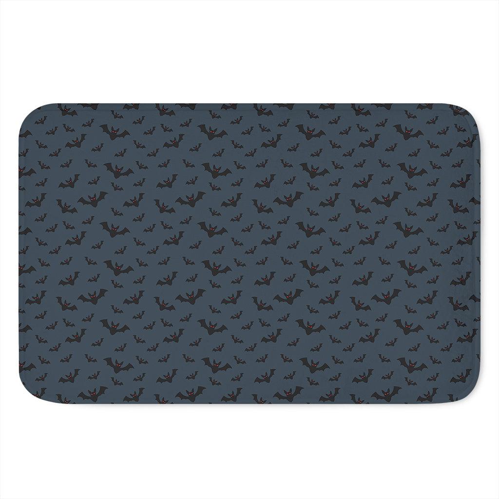 Halloween Vampire Bat Pattern Print Indoor Door Mat