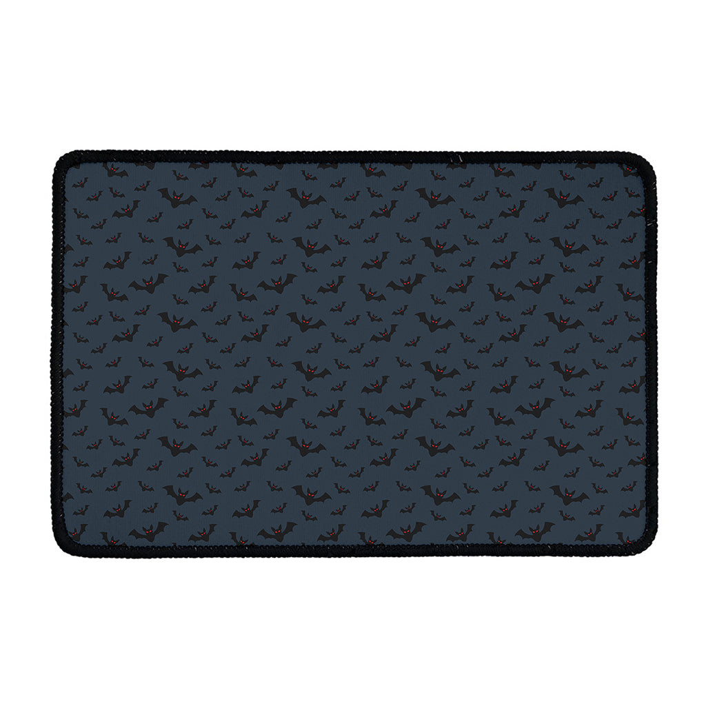Halloween Vampire Bat Pattern Print Kitchen Mat
