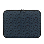 Halloween Vampire Bat Pattern Print Laptop Sleeve