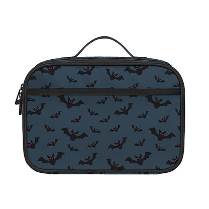 Halloween Vampire Bat Pattern Print Portable Lunch Bag